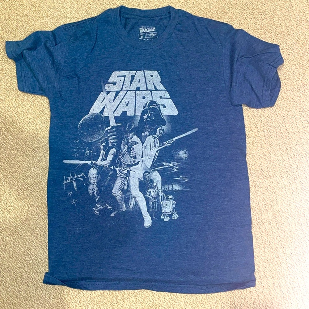 Star Wars t shirt navy